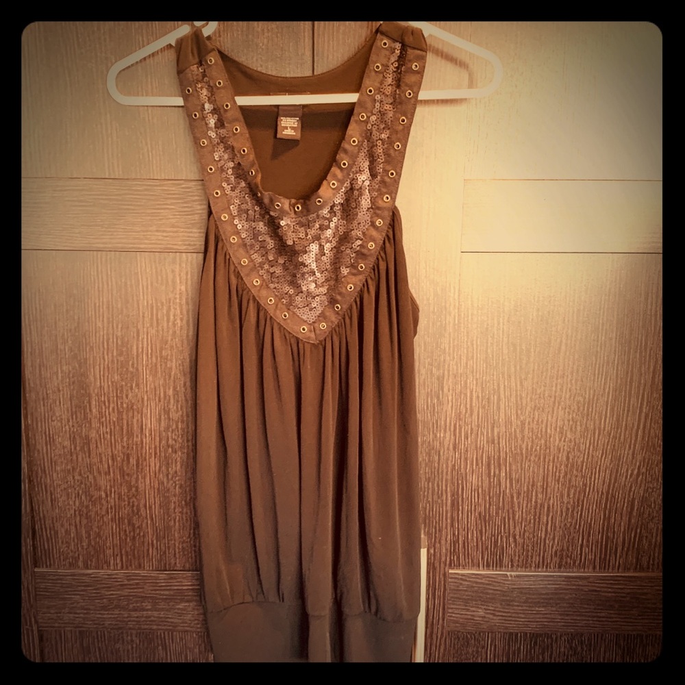 MODA international tip with sequin detail